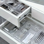 Luna Clear Acrylic Vanity Drawer Organizer Set