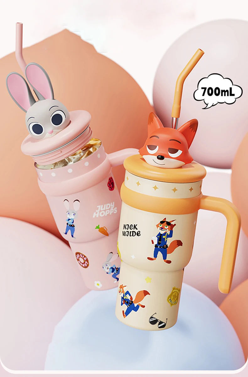 Cartoon Stainless Steel Coffee Mug