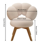 Designer Armless Vanity Chair