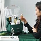 Large Capacity Makeup Organizers - Green