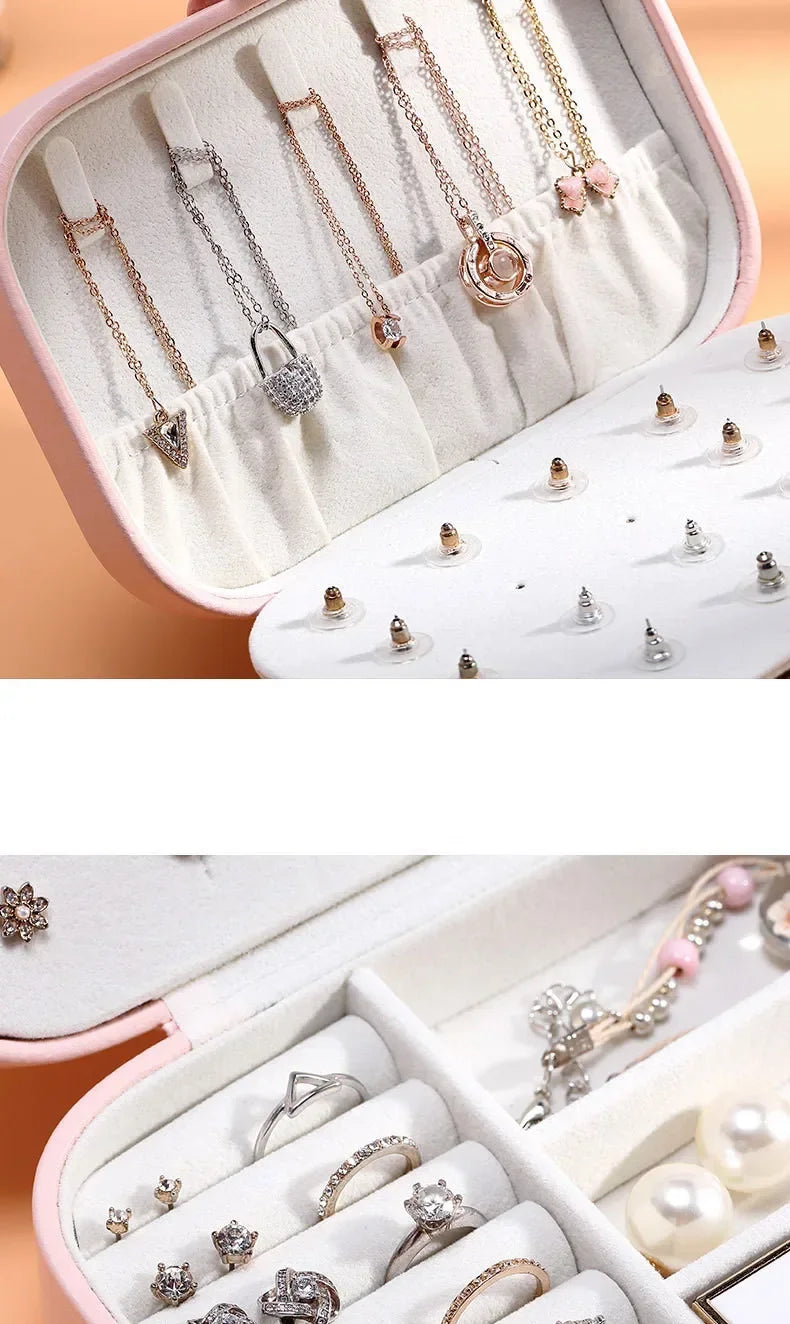 Portable Jewelry Box & Organizer