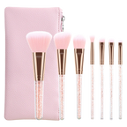 Crystal Handle Professional Makeup Brushes
