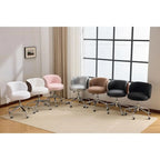 Ergonomic Low-Back Vanity Chair