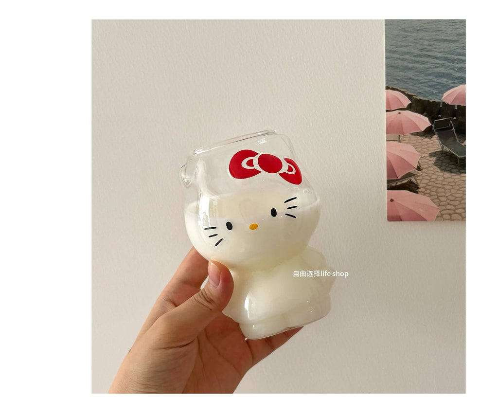 Hello Kitty Glass Cup