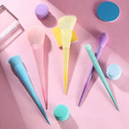 Multi-Color Makeup Brushes Set [17Pcs]