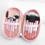 Premium Makeup Mini Brush Set With Pouch [10Pcs]