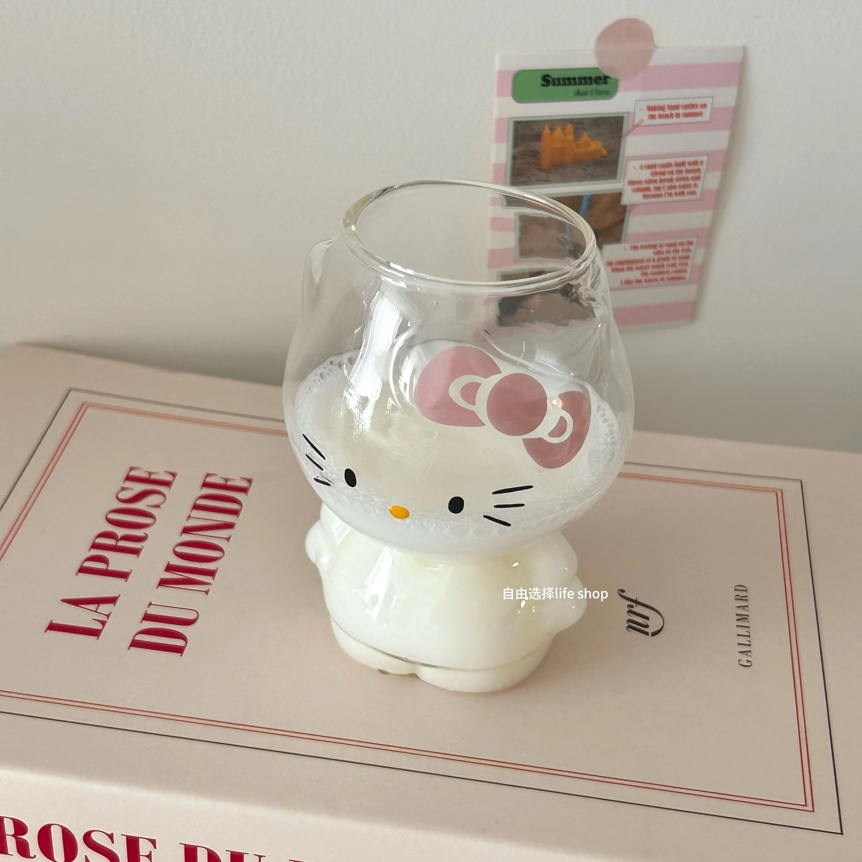 Hello Kitty Glass Cup