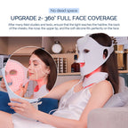 LED Light Therapy Face & Neck Mask with 7 Colors