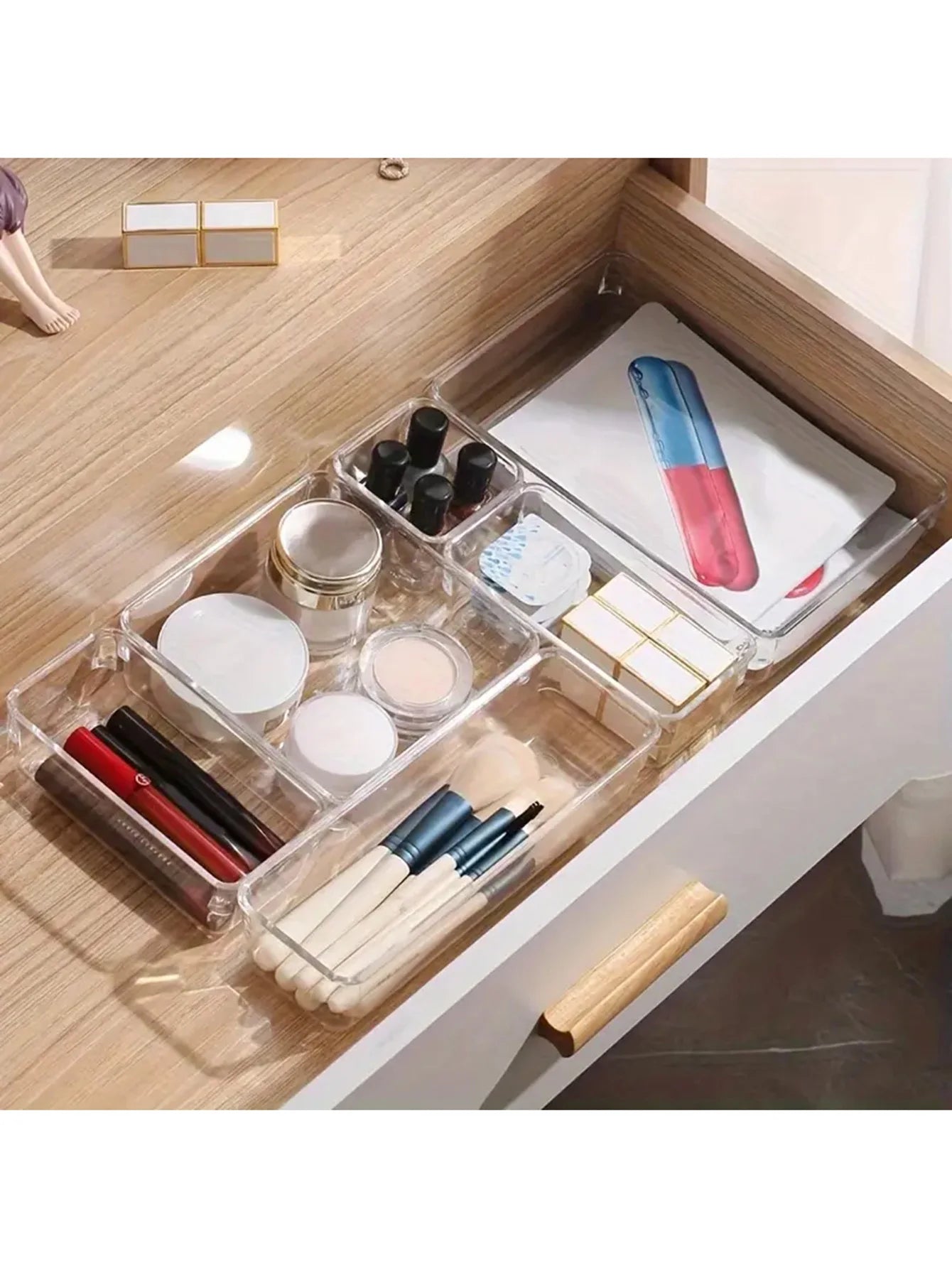 Acrylic Drawer Organizer - 44 Pcs