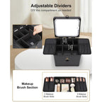 Dual Layer Makeup Case