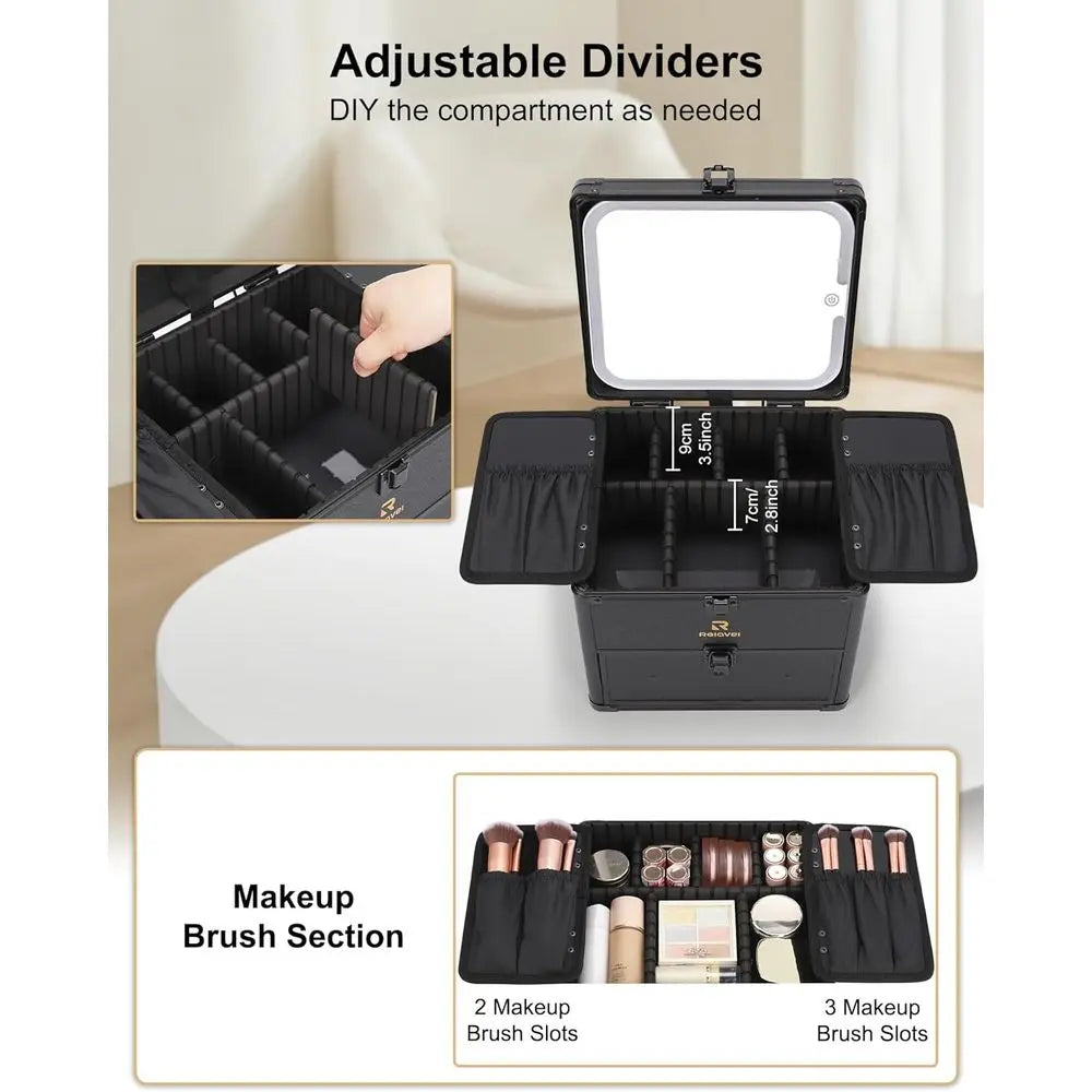 Dual Layer Makeup Case