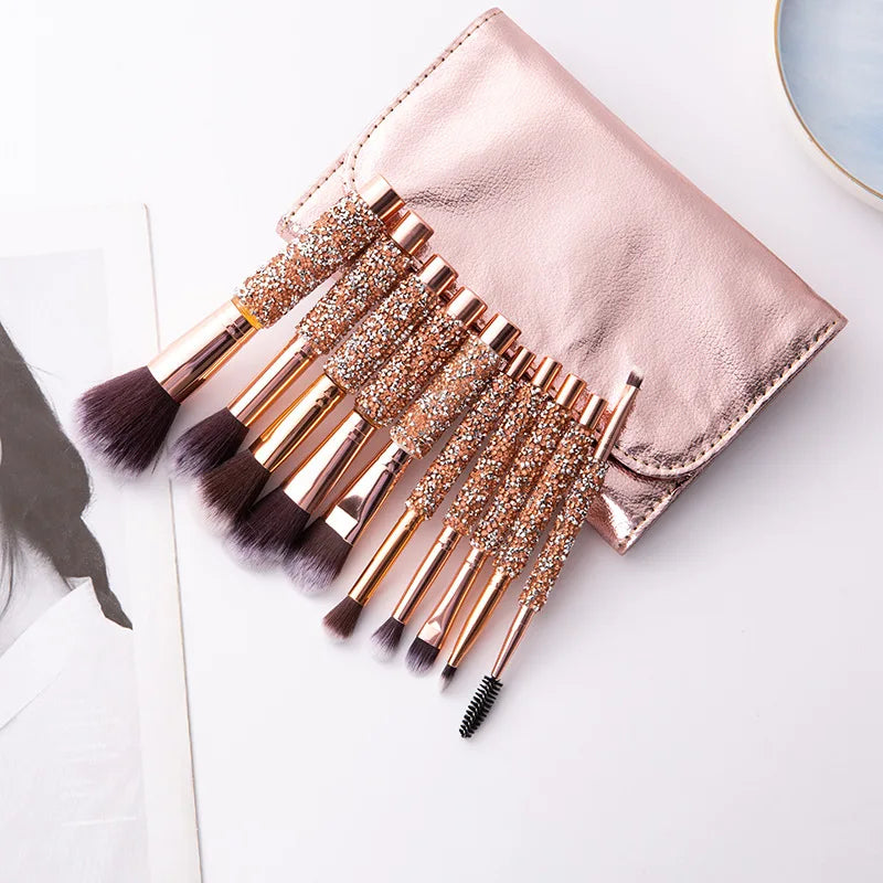Crystal Glitter Brush Set