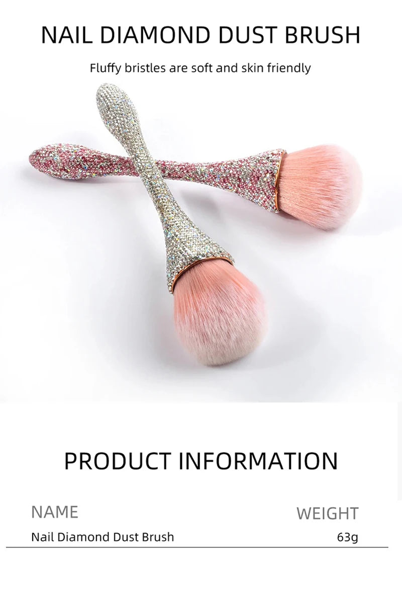 Rhinestone Brush For Manicure
