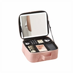 Travel Makeup Bag with Vanity Mirror [Small]