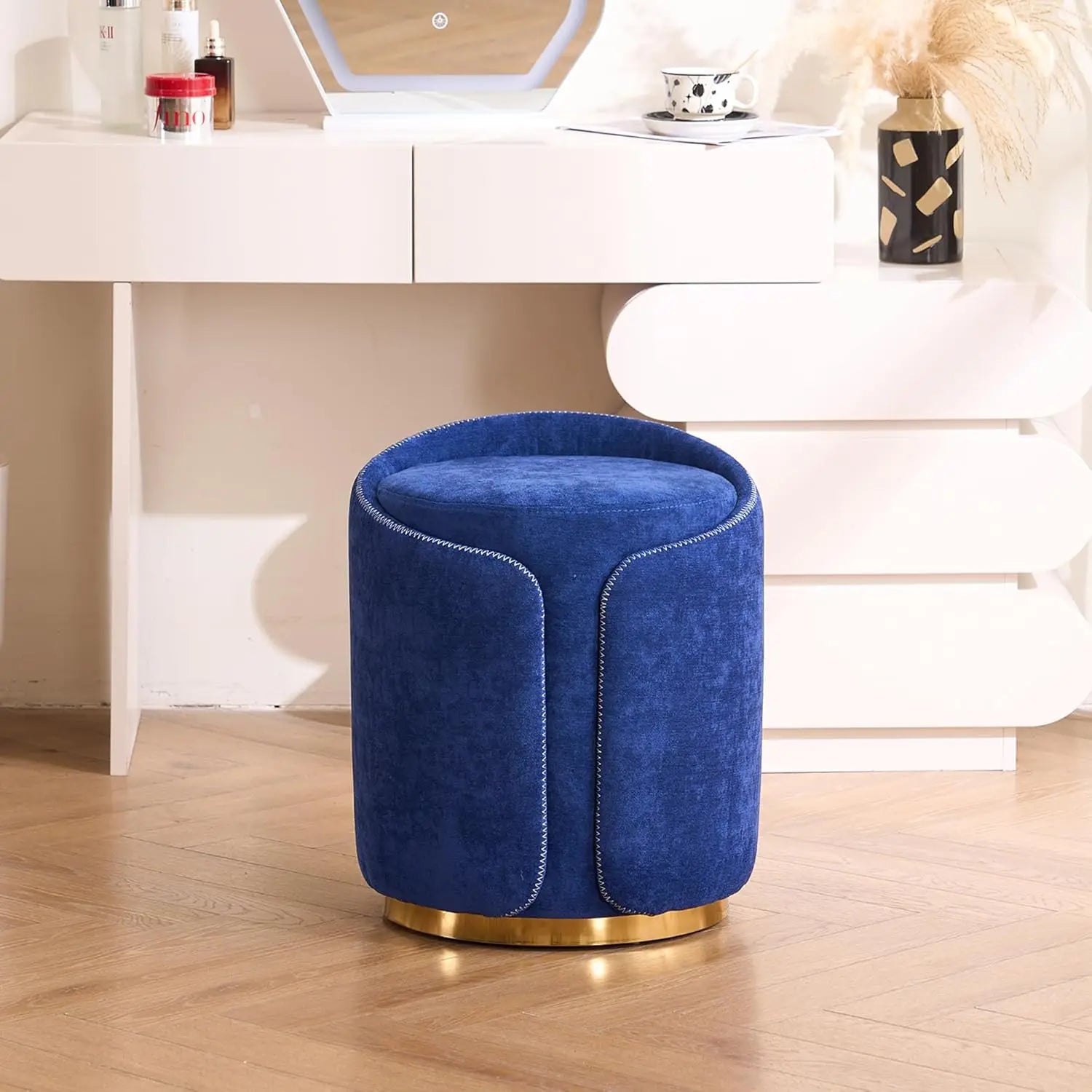 Round Vanity Stool