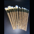 Diamond studded Makeup Brushes
