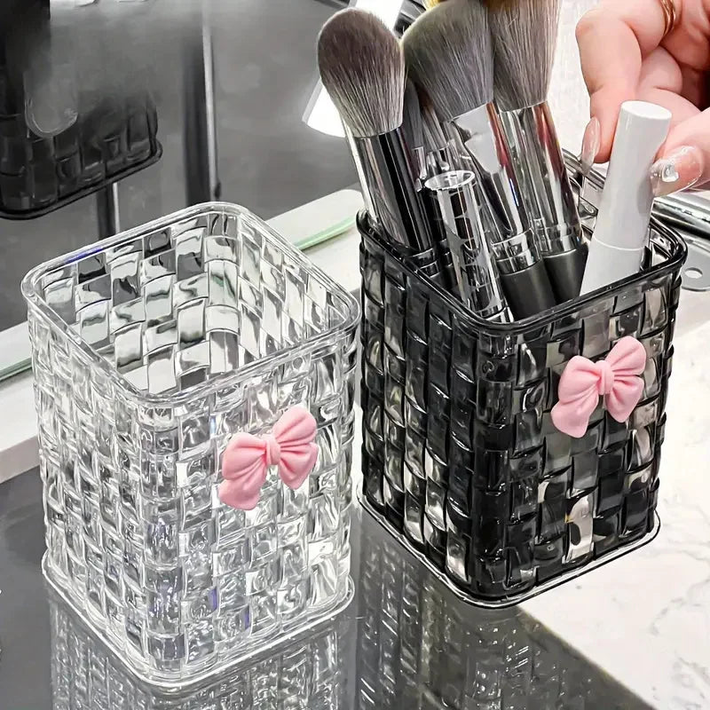 Acrylic Luxury Makeup Brushes, pencils and Lipsticks Organizer & Holder