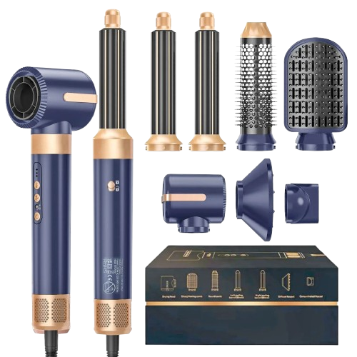 Hair Dryer with Styling Comb 7 in 1