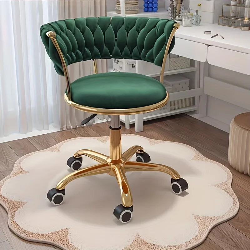 Swivel Vanity Chair With Adjustable Height