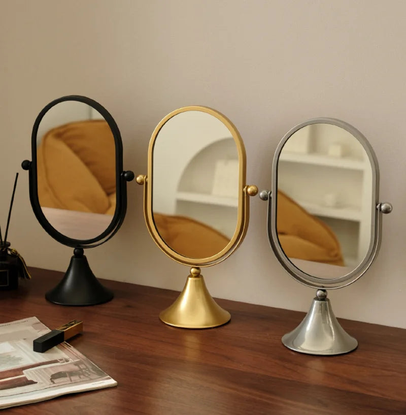 Luxury Oval Style Vanity Mirror for Dressing Table Mirror