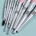 Diamond Makeup Brushes Set