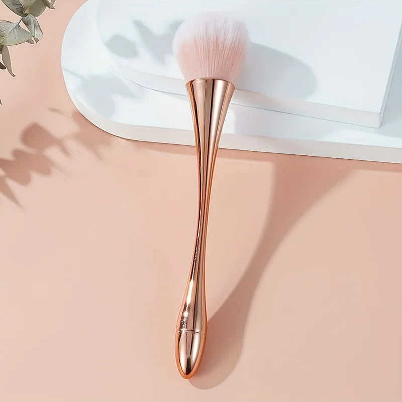 Rose Gold Makeup Brush
