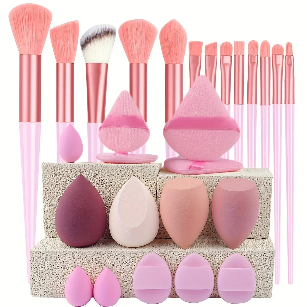 Professional Makeup Kit Brushes & Sponges [27pcs]