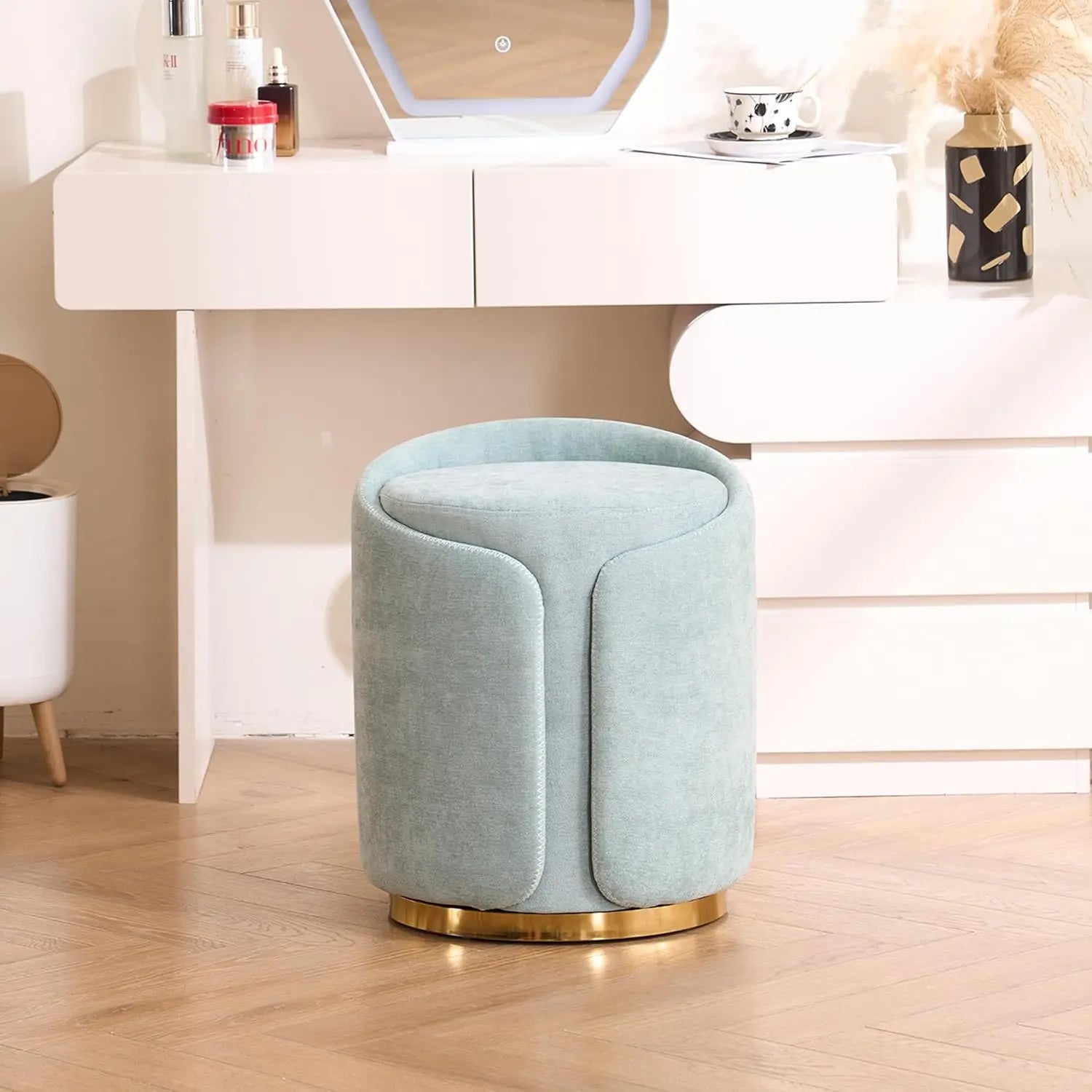Round Vanity Stool