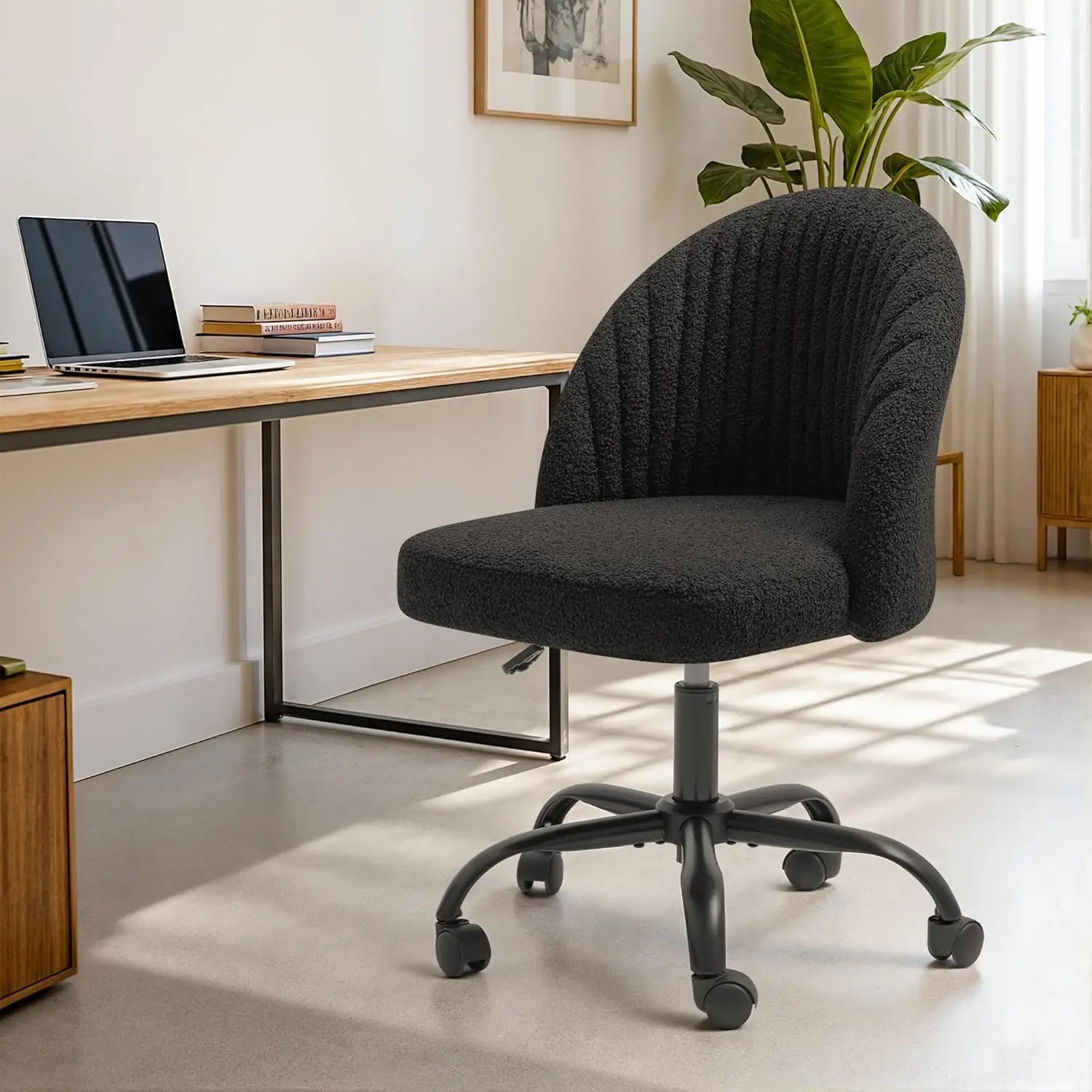 Armless Cute Vanity Chair