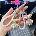 Owl Shaped Keychain For Purse & Backpack