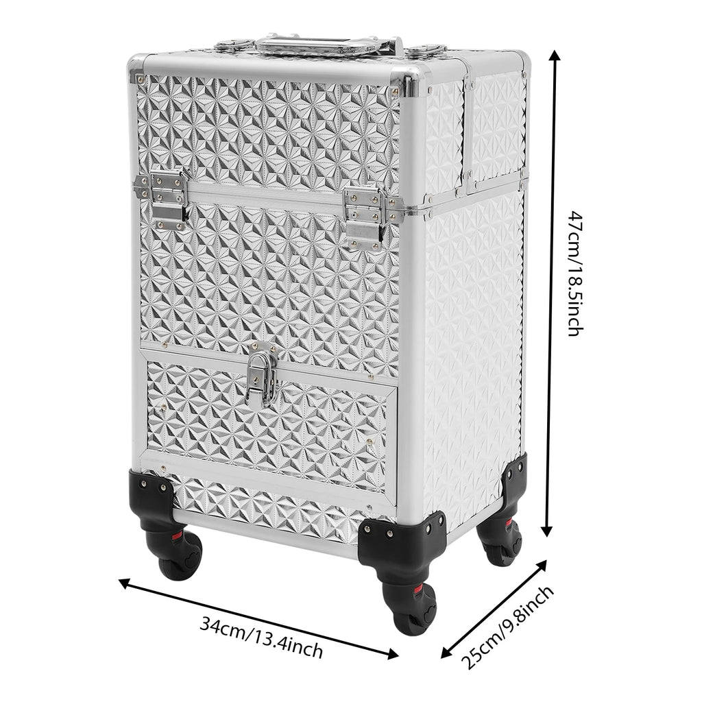 Rolling Makeup & Cosmetic Trolley