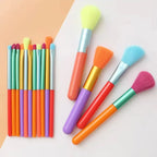 Rainbow Makeup Brush Set