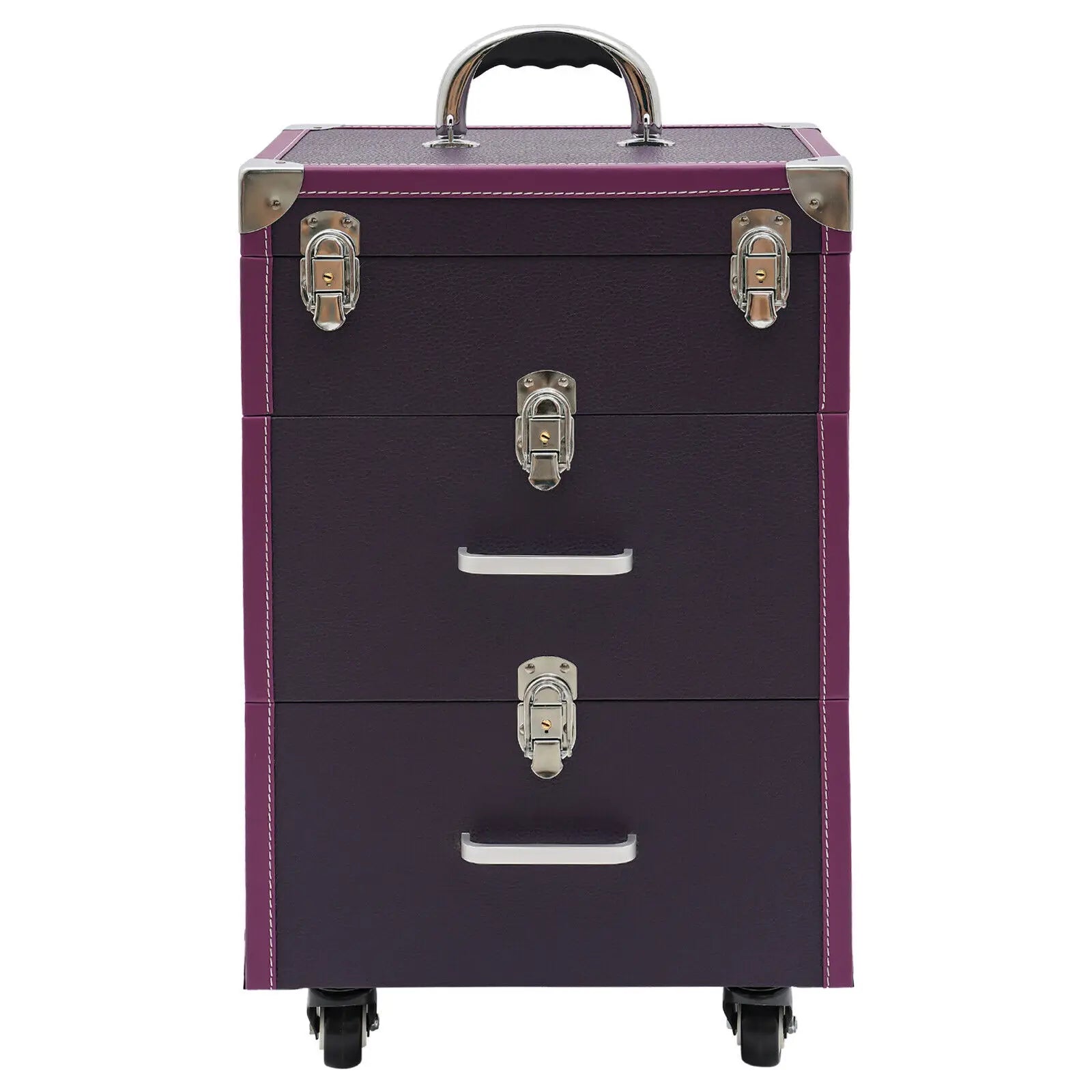 Professional Rolling Makeup Train Case