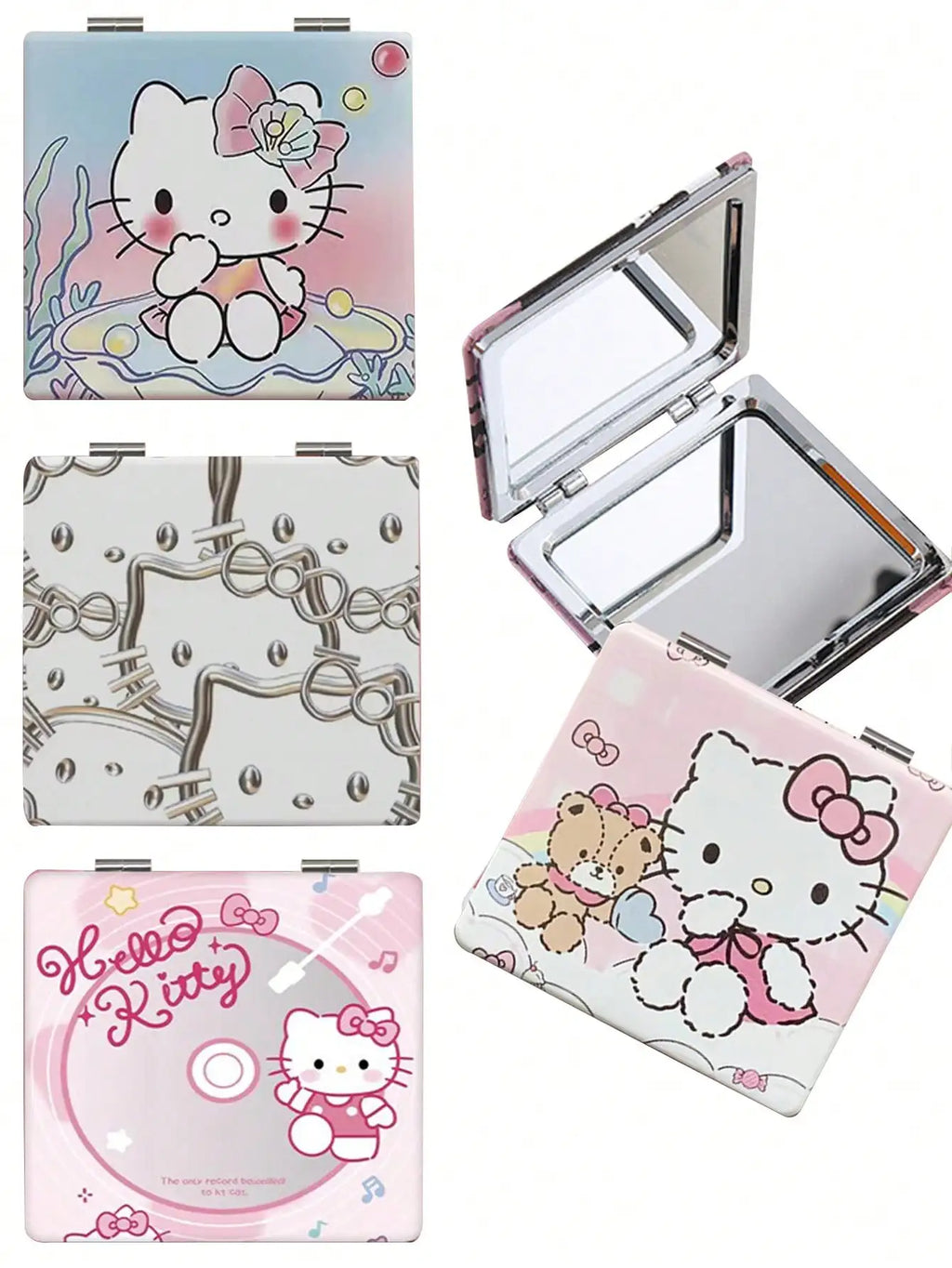 Hello Kitty Double-Sided Compact Mirror