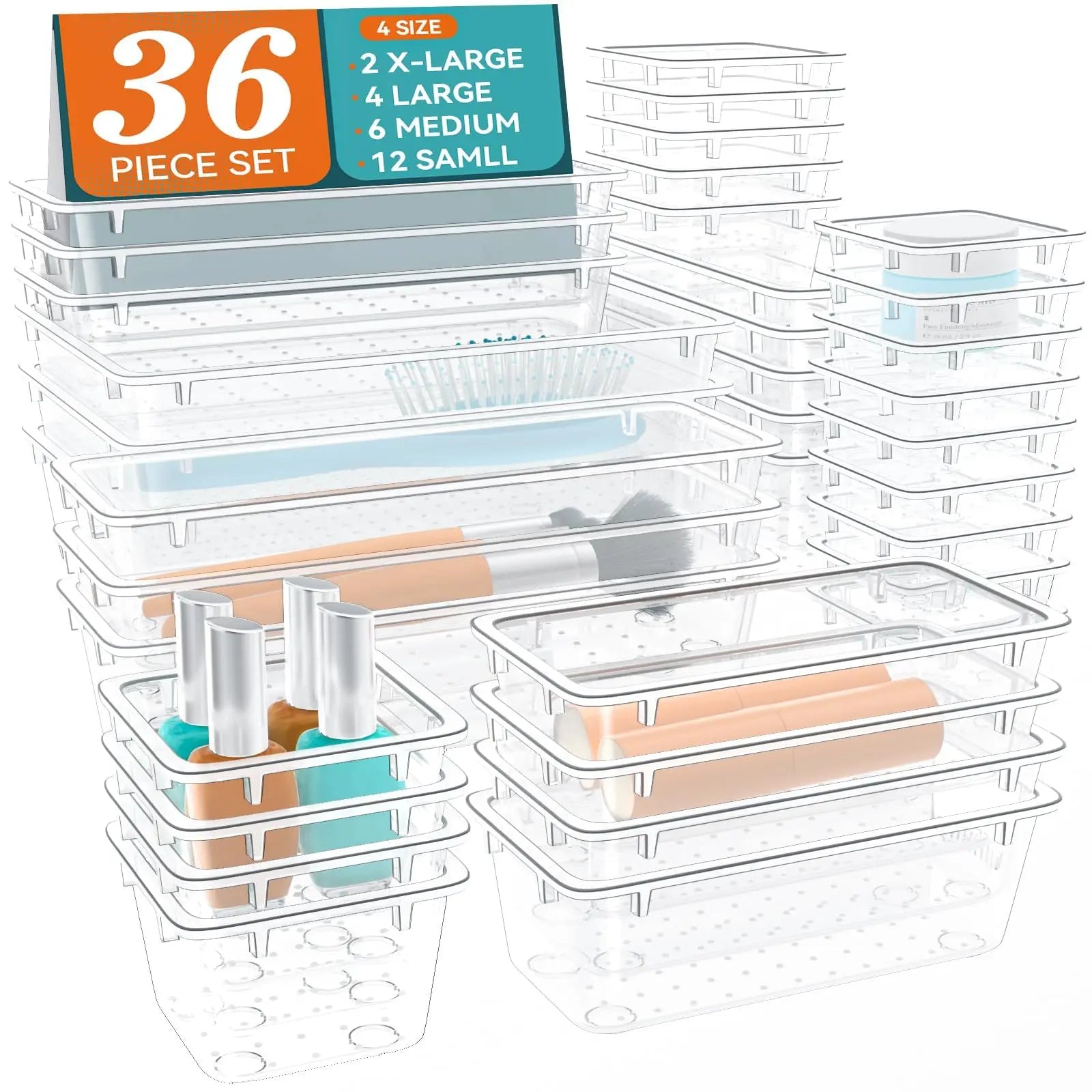 Acrylic Drawer Organizer