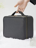 Travel Makeup Bag with Vanity Mirror [Large]
