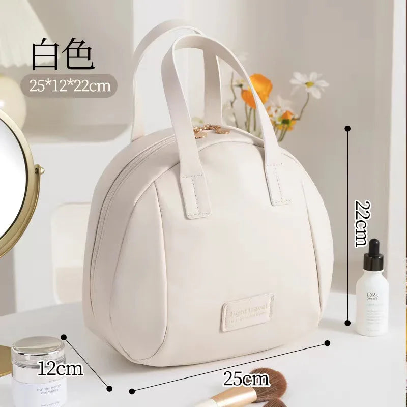 Pure Leather Makeup & Cosmetic Bag Handbag