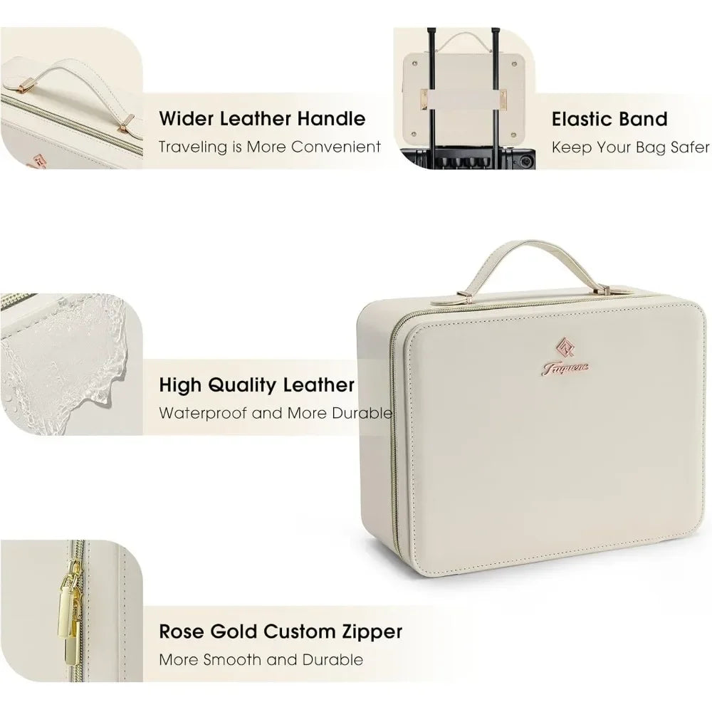 Makeup Case With LED Mirror - 11.4 Inches