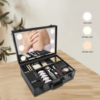 Large Makeup & cosmetic Storage Case With LED Mirror