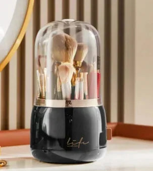 360° Rotating Makeup Brushes, Pencils and Lipsticks Organizer