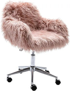 Faux Fur Vanity Chair