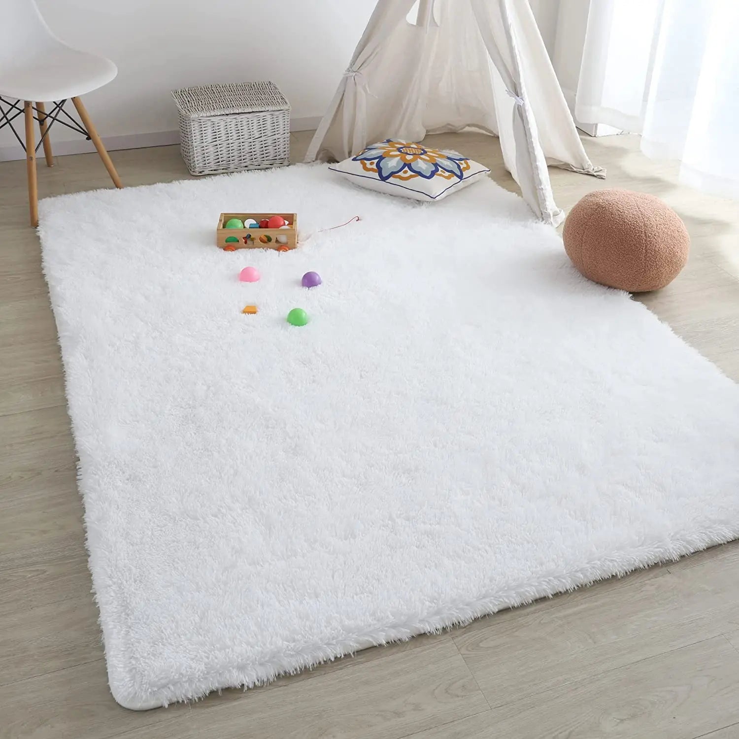 Plush Soft Fluffy Vanity Rug & Sofa Carpet