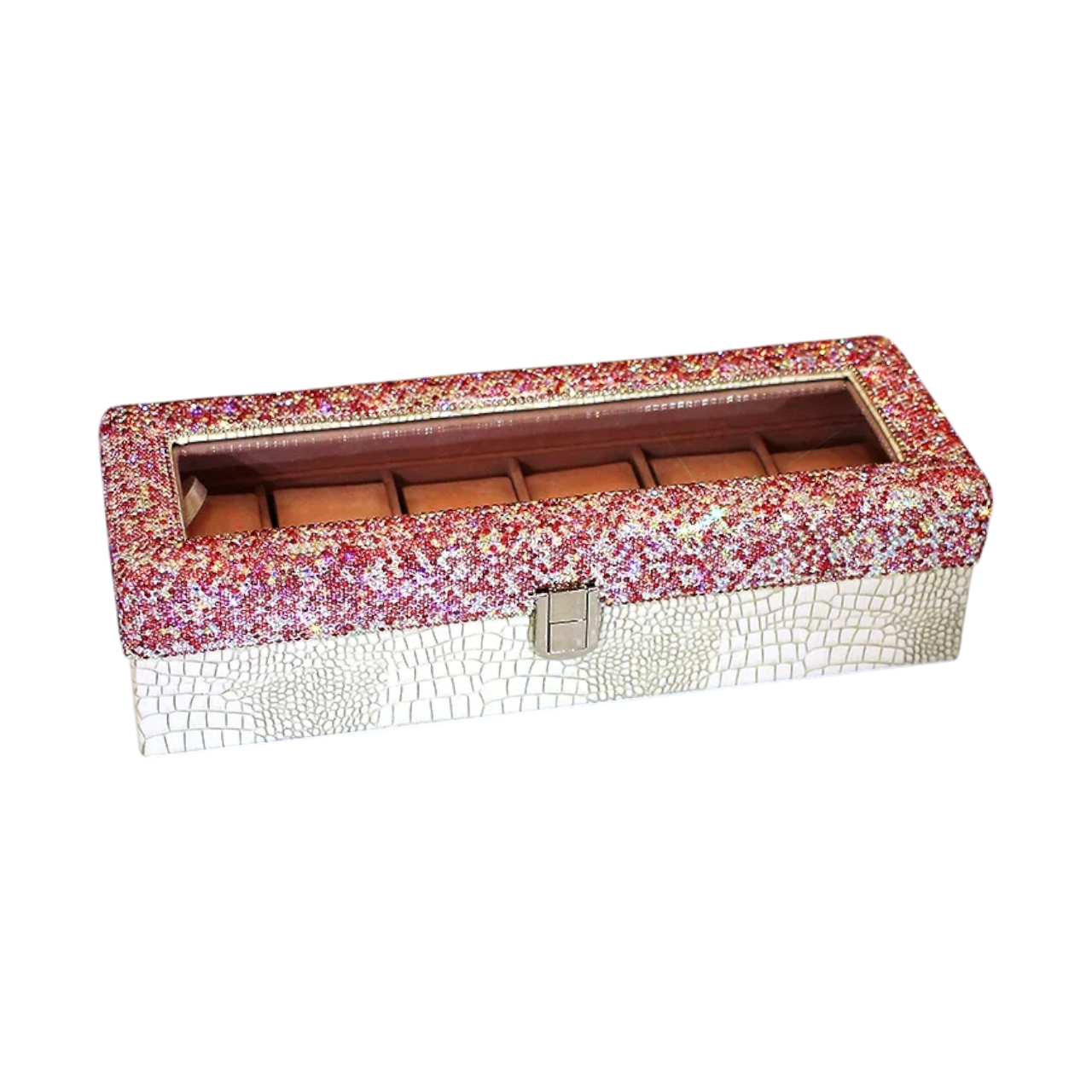 Watches Organizer 6-slot - Rhinestone