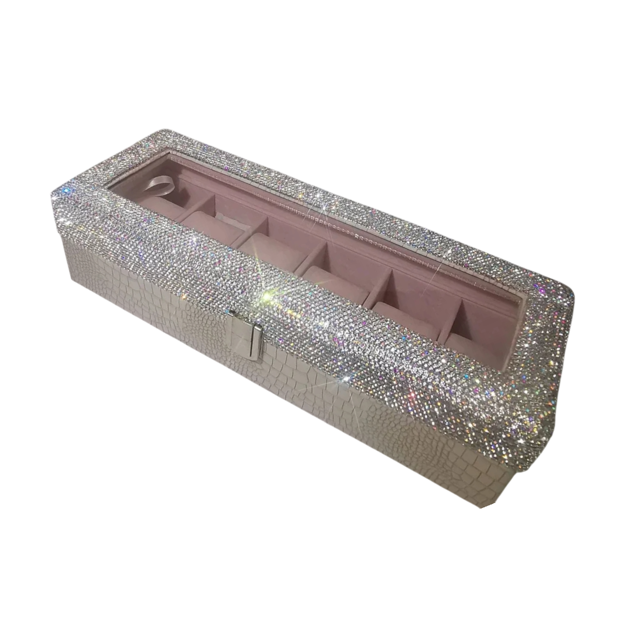 Watches Organizer 6-slot - Rhinestone