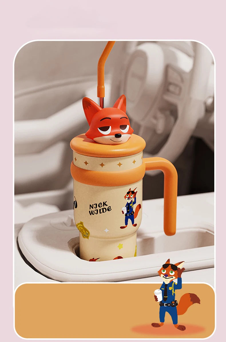 Cartoon Stainless Steel Coffee Mug