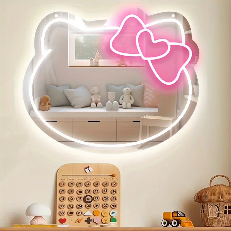 Hello Kitty Neon Vanity Mirror