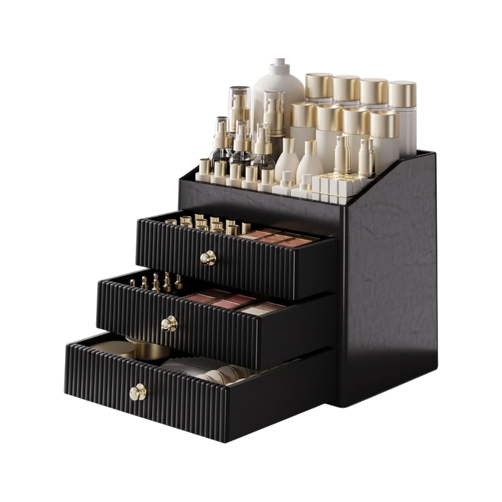 Makeup Organizer With 3 Drawers
