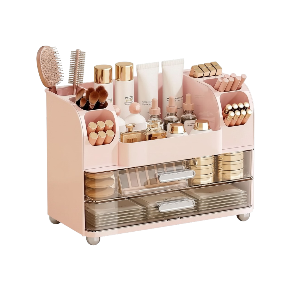 Makeup Organizer With 2 Drawers