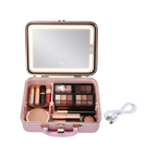 Portable Makeup Case With LED Mirror