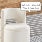 360° Swivel Barrel Chair - Beige
